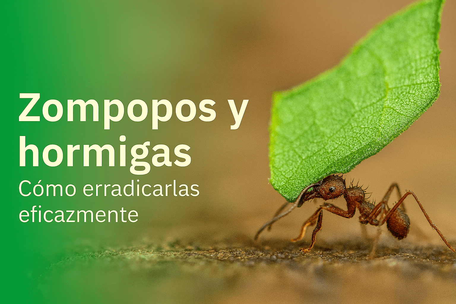 Control de hormigas